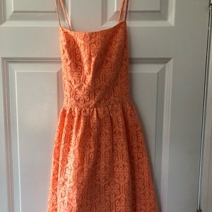Lilly Pulitzer orange dress
